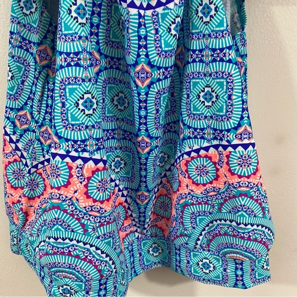 ATHLETA Fiji Blousy Tankini Top, Dress Blue #593958 Size 34 D/DD NEW - Picture 6 of 12